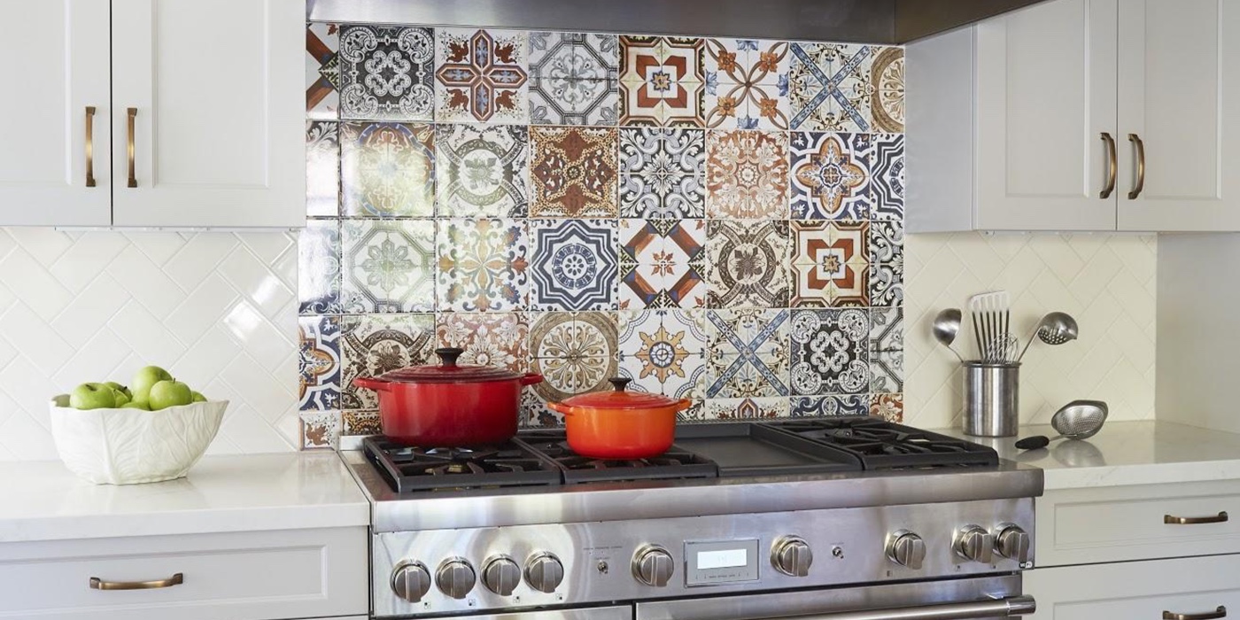 Upscale Kitchen Remodeling Trends for the East Bay Area: Transitional with Moroccan Tile: Custom Kitchens by John Wilkins